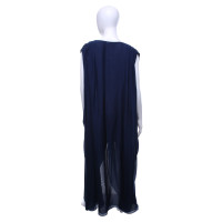 Lala Berlin Silk dress in dark blue