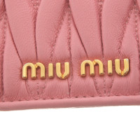 Miu Miu Card holder in pink