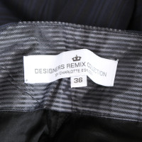 Designers Remix Anzug aus Wolle in Blau