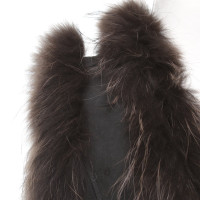 Style Butler Fur vest in black / brown