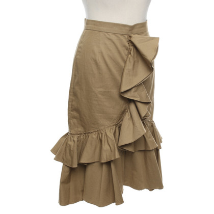 Tome Skirt Cotton in Beige