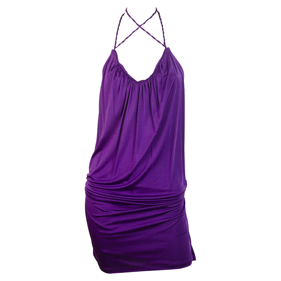 Dsquared2 Kleid aus Viskose in Violett