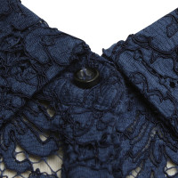Msgm Lace blouse in blauw