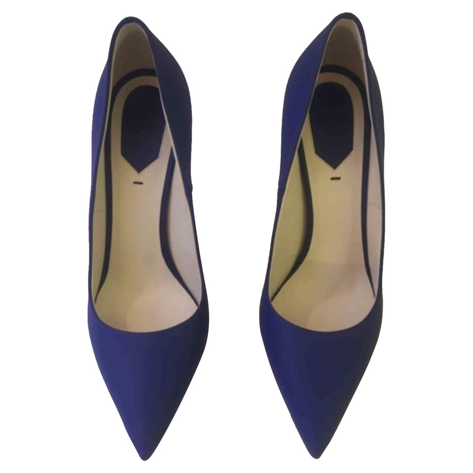 Fendi Pumps/Peeptoes en Cuir en Bleu