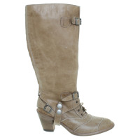Belstaff Lace ankle boots with gaiters