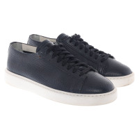 Santoni Lace-up shoes Leather in Blue