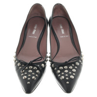 Miu Miu Ballerinas in black