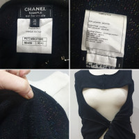 Chanel Oberteil aus Wolle in Schwarz