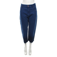 Isabel Marant Etoile 7/8 jeans in koningsblauw