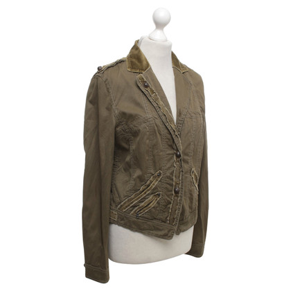 Marc Cain Thin jacket in olive green