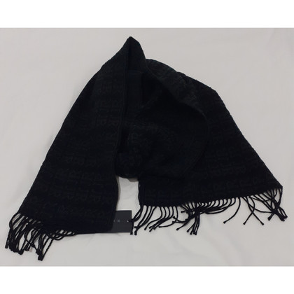 John Richmond Scarf/Shawl Wool in Black