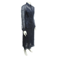 Alberta Ferretti Dress &amp; Blouse in dark blue