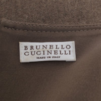 Brunello Cucinelli Oversize Kleid in Braun