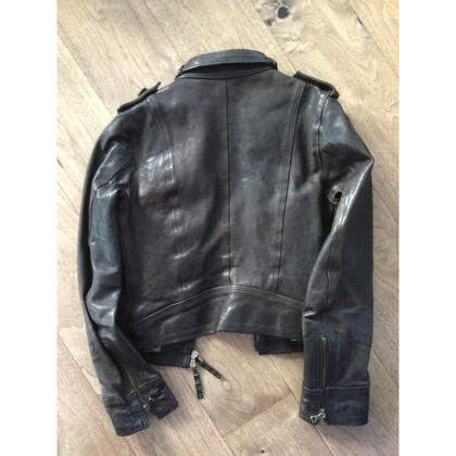 Alessandrini Jacket/Coat Leather in Brown