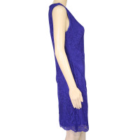 Ralph Lauren Kanten jurk in blauw