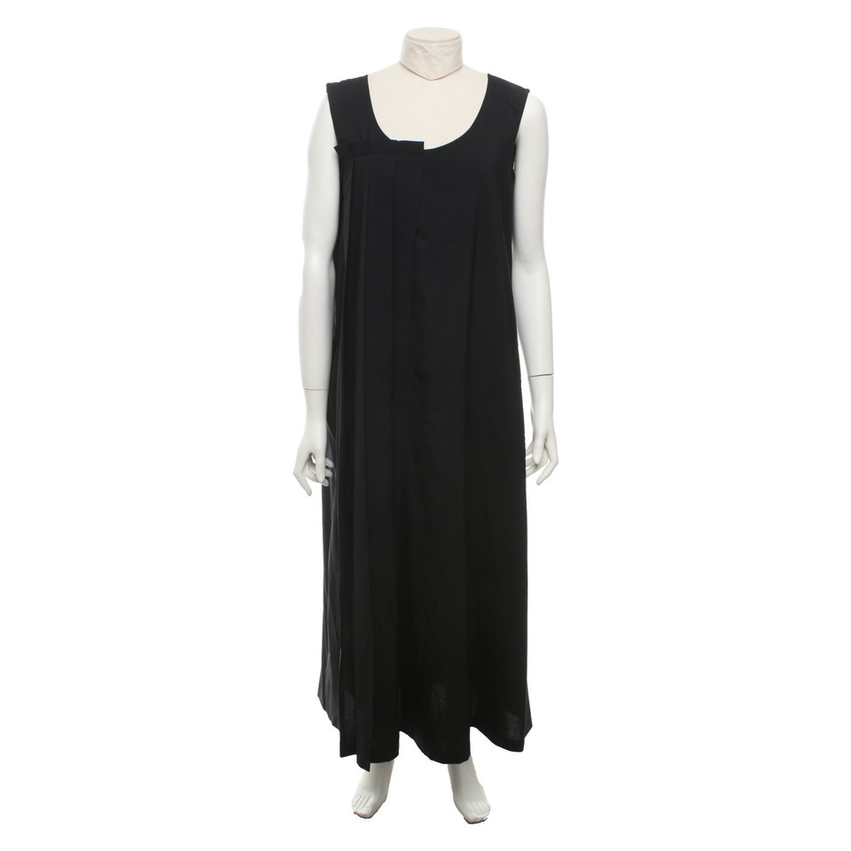 Yohji Yamamoto Kleid in Schwarz