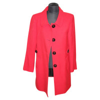 Piu & Piu Coat in red wool