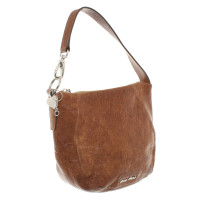 Miu Miu Small leather purse in brown