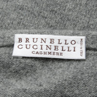 Brunello Cucinelli Strick aus Kaschmir in Grau