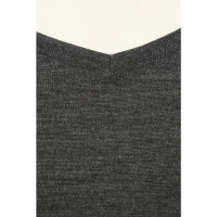 Malo Strick aus Wolle in Grau