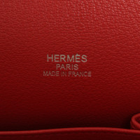 Hermès Jypsière 31 aus Leder in Rot