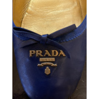 Prada Slippers/Ballerinas Leather in Blue