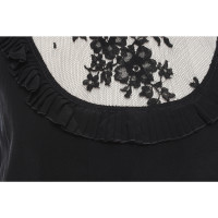 Miu Miu Top Silk in Black