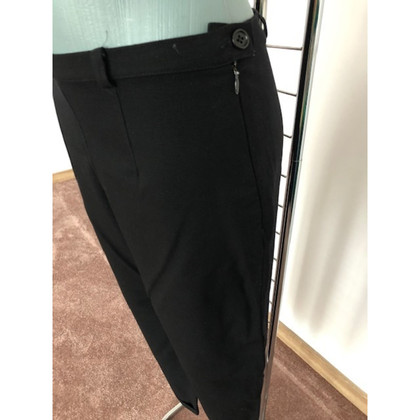 Max Mara Paire de Pantalon en Laine en Noir