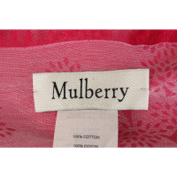 Mulberry Echarpe/Foulard en Coton en Rose/pink