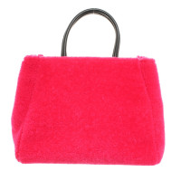 Fendi Handbag Fur in Pink