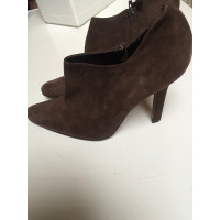 Christian Dior Ankle boots Suede in Brown