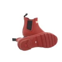 Hunter Ankle boots in Red