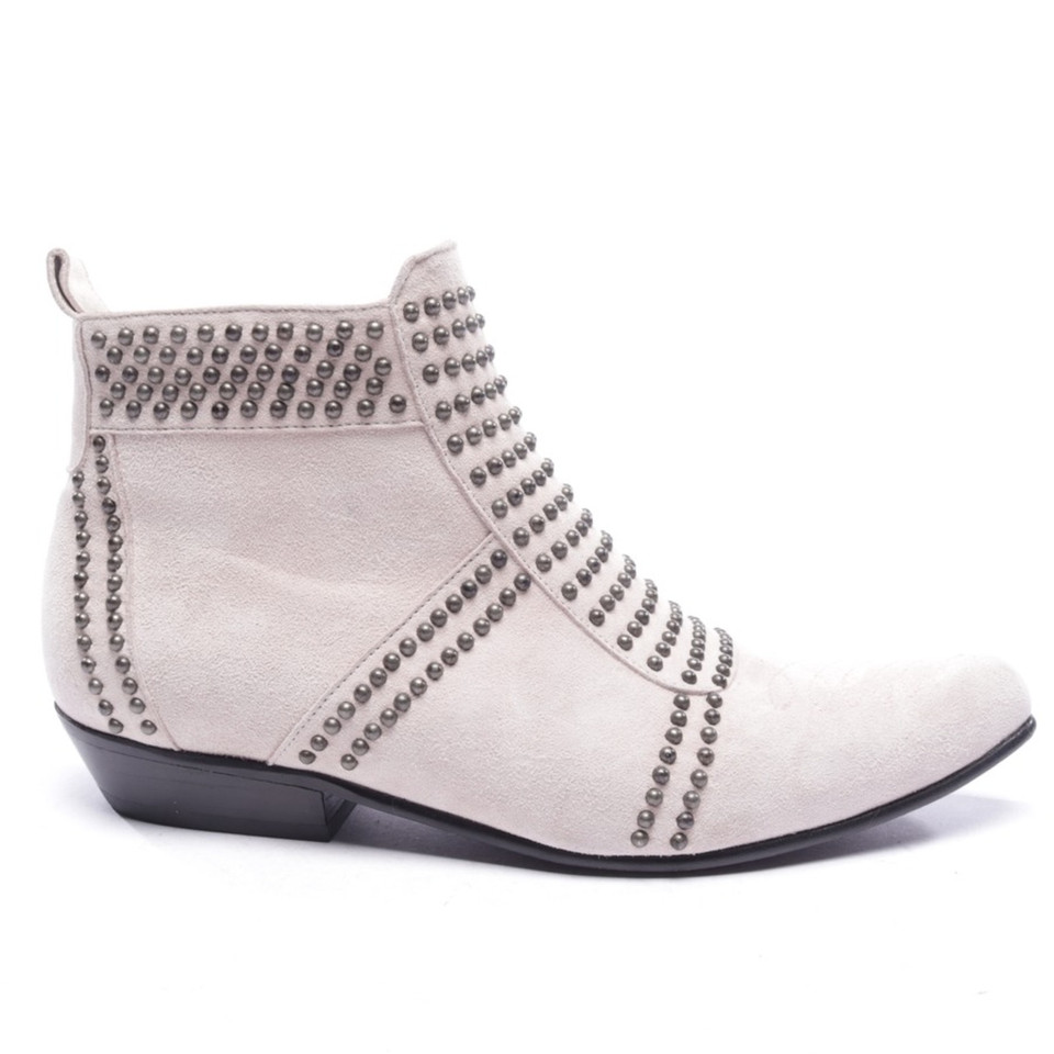 Anine Bing Ankle boots Leather in Nude