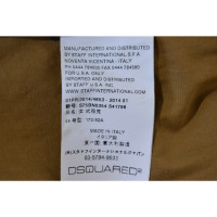 Dsquared2 Jacke/Mantel aus Baumwolle in Braun