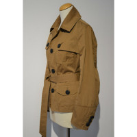 Dsquared2 Jacke/Mantel aus Baumwolle in Braun