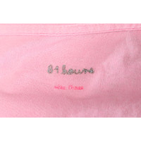 81 Hours Oberteil aus Baumwolle in Rosa / Pink