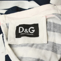 D&G Oberteil mit Streifen-Muster