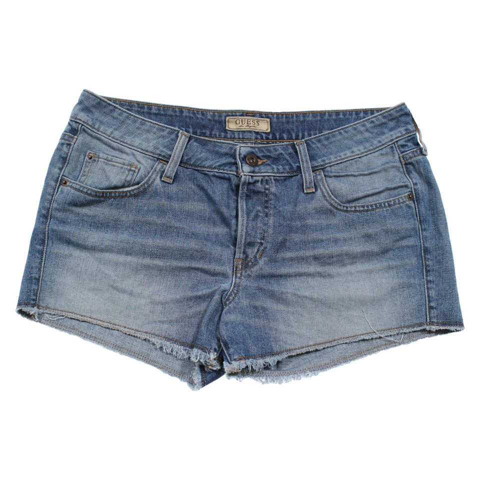 Guess Shorts Cotton in Blue