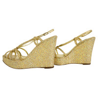 Dolce & Gabbana Gold colored wedges