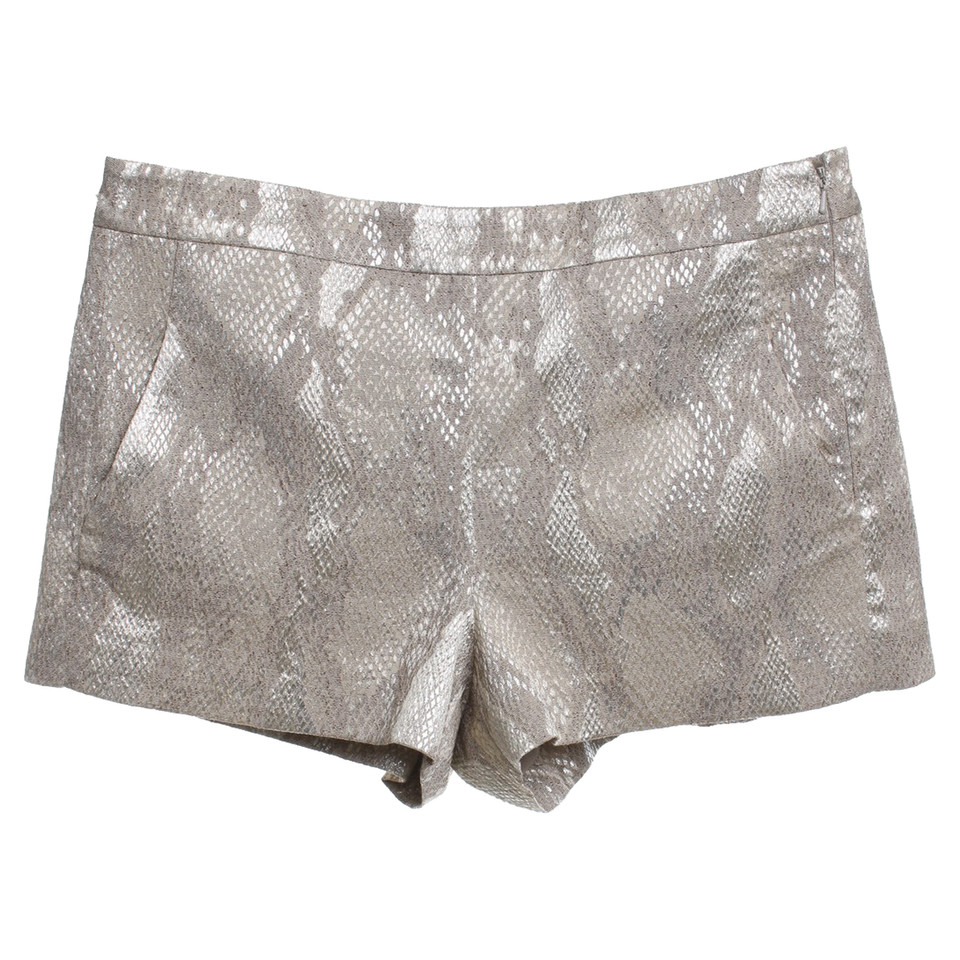 French Connection Jacquard shorts with snakes pattern