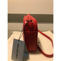 Balenciaga Shoulder bag Leather in Red