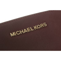 Michael Kors Shoulder bag Leather in Bordeaux