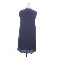 Comptoir Des Cotonniers Dress Silk in Blue