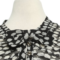 By Malene Birger Blouse in black and white