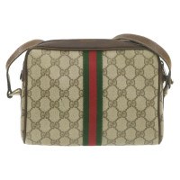 Gucci Shoulder bag Leather in Beige