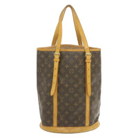 Louis Vuitton Bucket Bag 27 aus Canvas in Braun