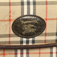 Burberry Clutch Bag Canvas in Beige