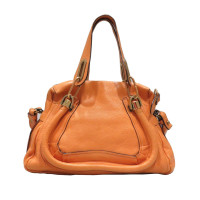 Chloé Paraty Bag Leather in Orange