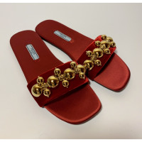 Prada Sandals in Red