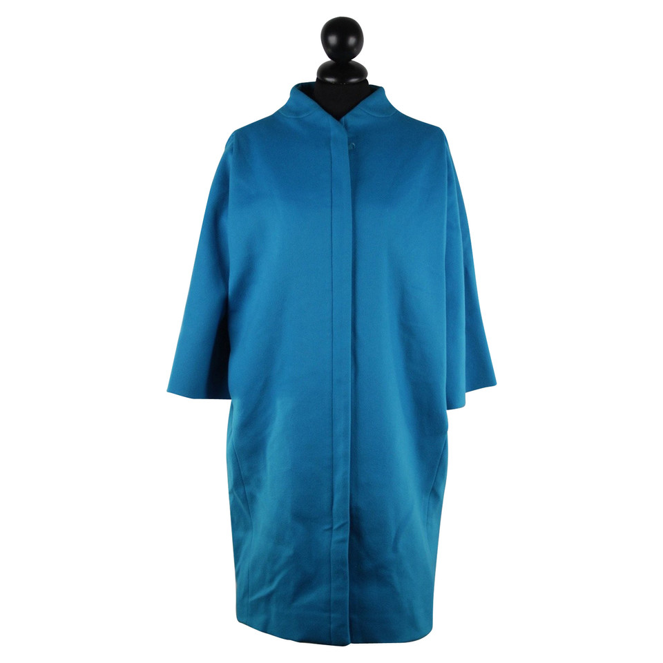 Versace Robe et manteau en turquoise